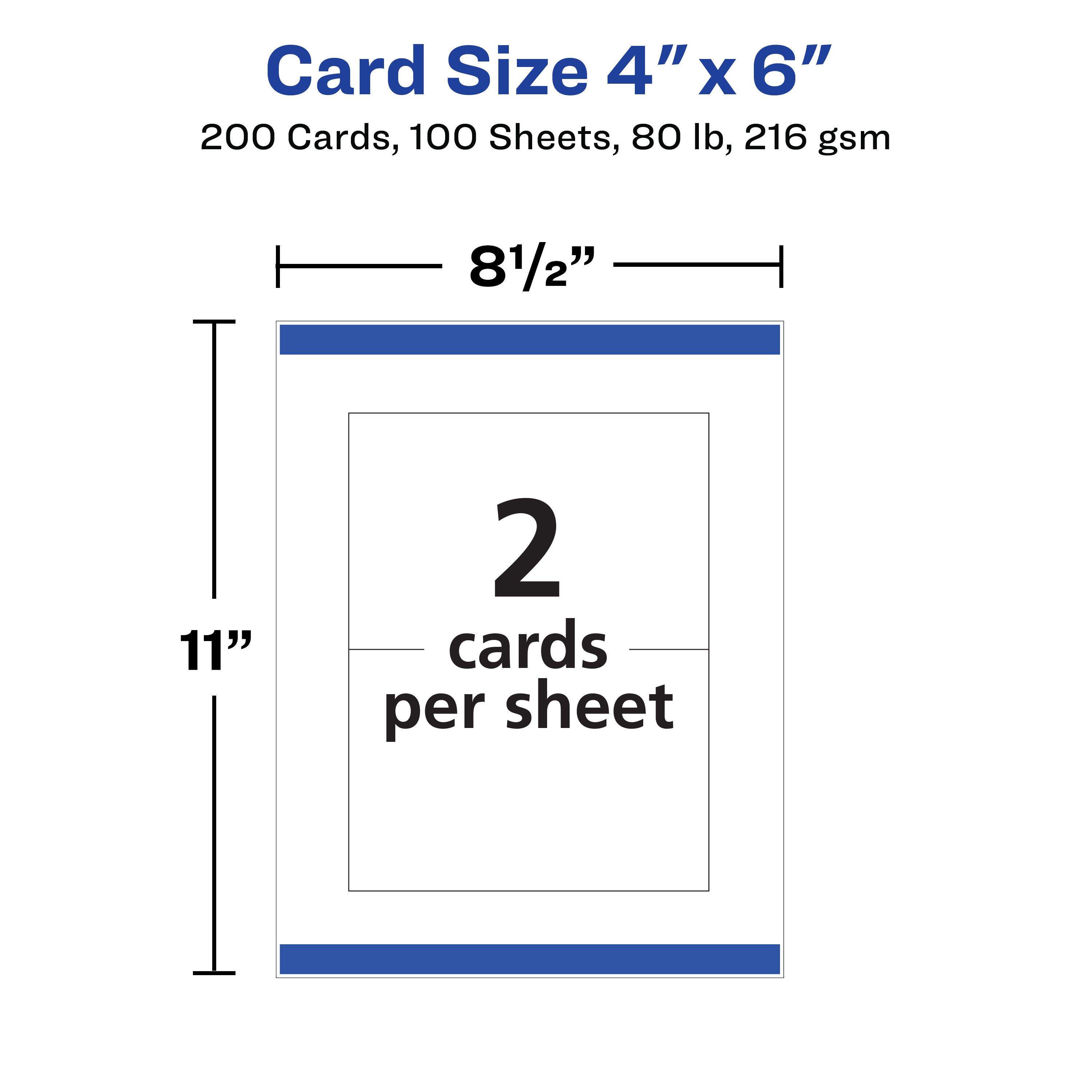 Postcards with Sure Feed®, 4